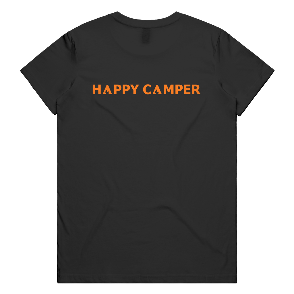 Happy Camper - CampByMe Womens T-Shirt